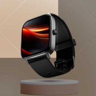 Noise ColorFit Icon 2 LCD Display HD Smart Watch (1.8'', Jet Black)