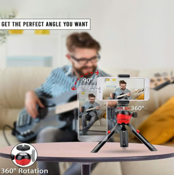 Syvo WT-3130 3-Way Panhead Tripod Stand (Brown & Black) - Image 6