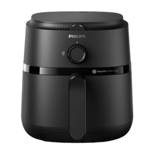 Philips Domestic Air Fryer (1500W, NA120/00, Black)