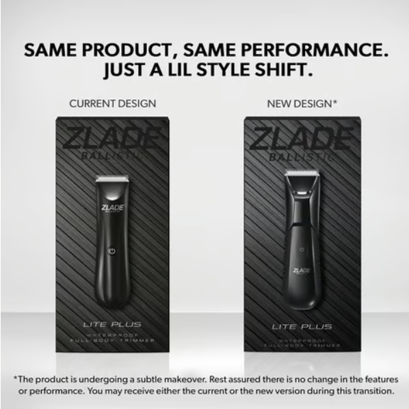 Zlade Ballistic Lite Manscaping Rechargeable Full Male Body Trimmer (Black) - Image 8