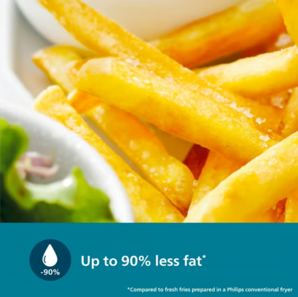 Philips Domestic Air Fryer (1500W, NA120/00, Black) - Image 4