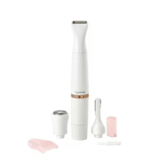 Lifelong Rechargeable Female Body Trimmer (White, 2W)