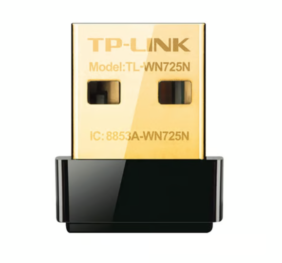 TP-LINK TL-WN725N Nano Wireless Wi-Fi USB Adapter 150Mbps (Black)