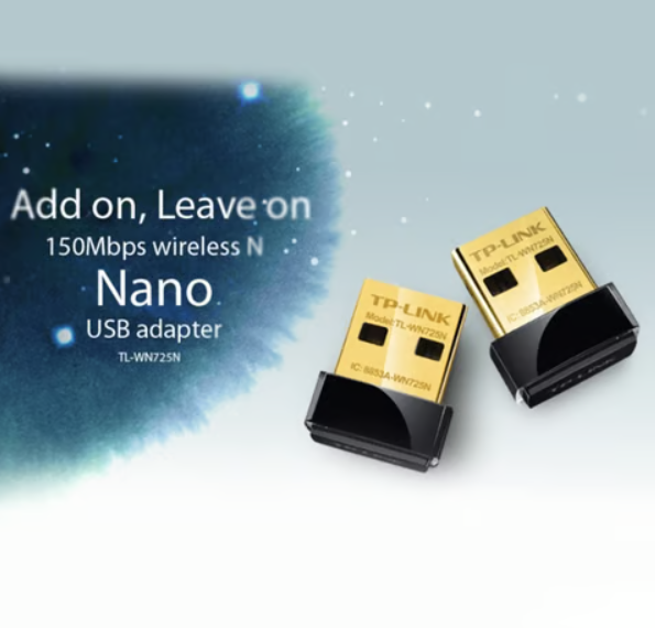 TP-LINK TL-WN725N Nano Wireless Wi-Fi USB Adapter 150Mbps (Black) - Image 6