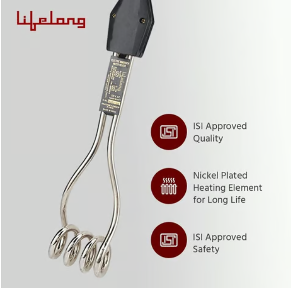 Lifelong LLIMR02 Infinia Plus Immersion Rod (1500 W, Black) - Image 5