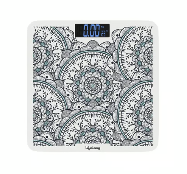 Lifelong Nimbus Weighing Machine (Grey)