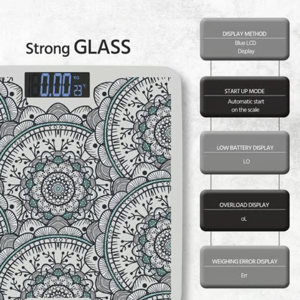 Lifelong Nimbus Weighing Machine (Grey) - Image 6