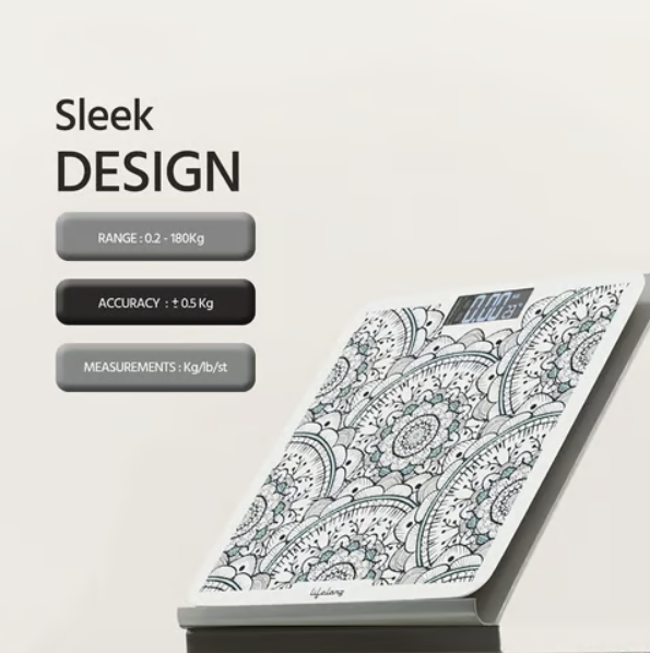 Lifelong Nimbus Weighing Machine (Grey) - Image 5