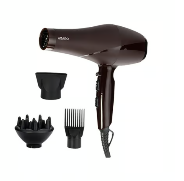 Agaro Style Pro Hair Dryer (Black, 2000W)
