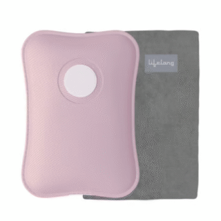Lifelong Electric Hot Water Bag (Pink, 420W)