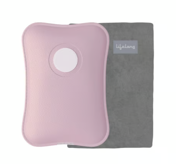 Lifelong Electric Hot Water Bag (Pink, 420W)