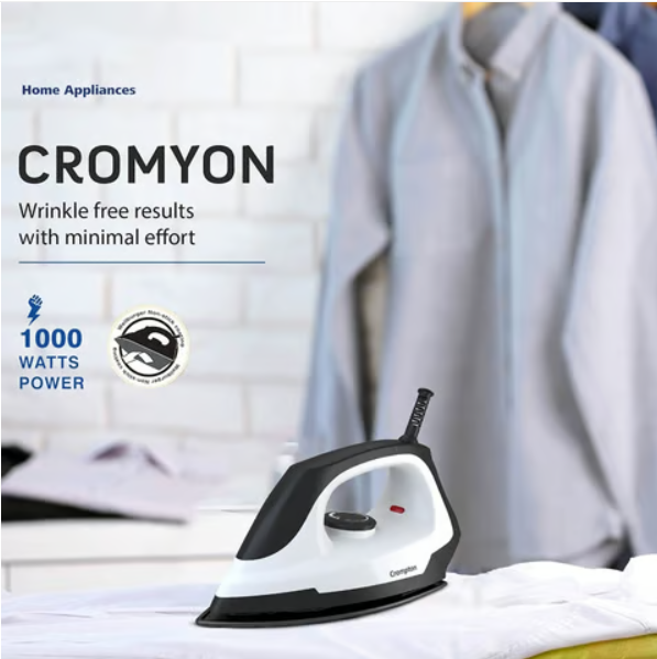 Crompton Cromyon Dry Iron 1000 W - Image 2