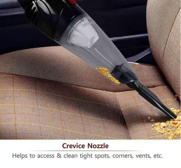 Agaro Regal Handheld Vacuum Cleaner (Red & Black, 800W) - Image 2